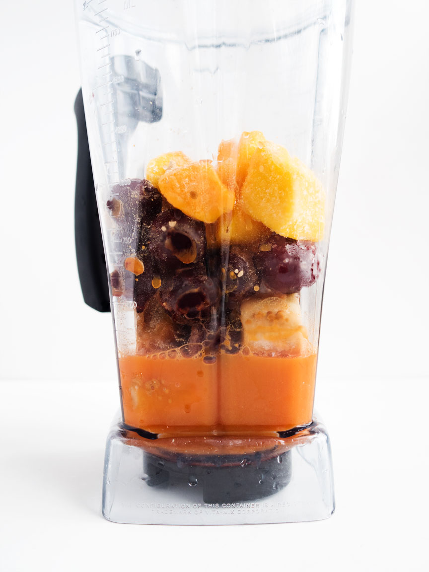 Cherry Maca Smoothie | The Kitchen Paper