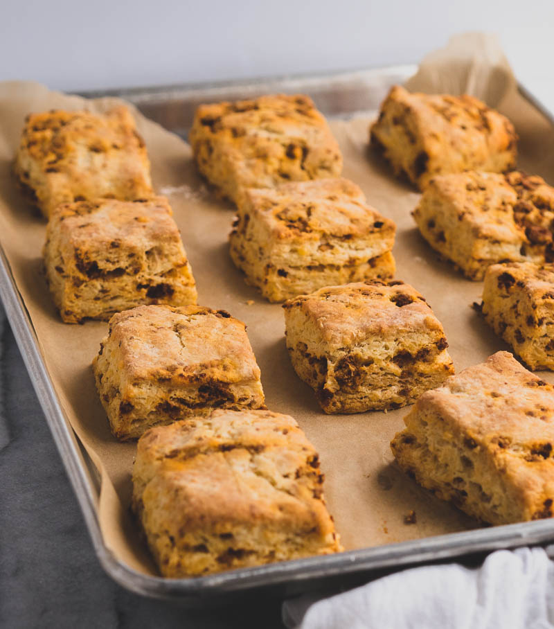 Chorizo Biscuits | The Kitchen Paper