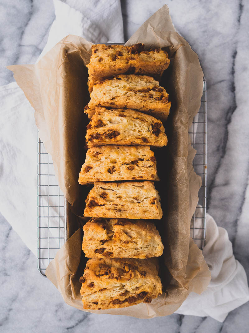 Chorizo Biscuits | The Kitchen Paper