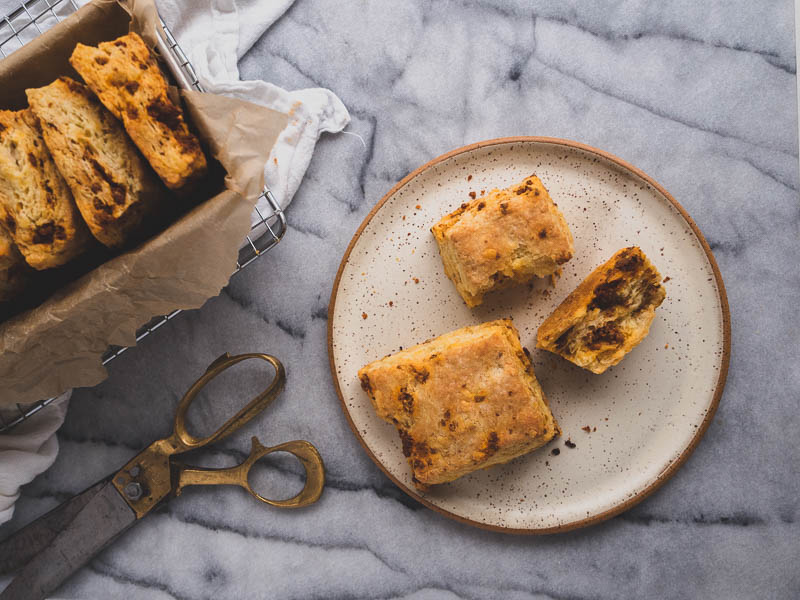 Chorizo Biscuits | The Kitchen Paper