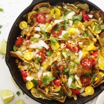 Chorizo Veggie Jimmy Nardello Chilaquiles | thekitchenpaper.com