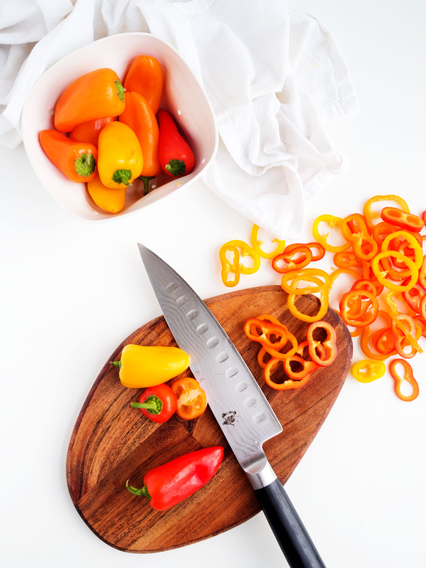 Coconut-Lime Chicken with Mini Peppers | thekitchenpaper.com