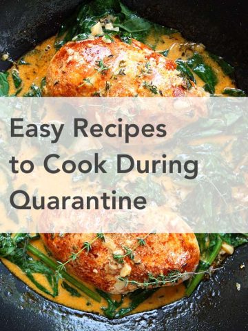 Easy Recipes to Cook During Quarantine