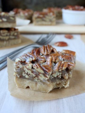 pecan shortbread bars