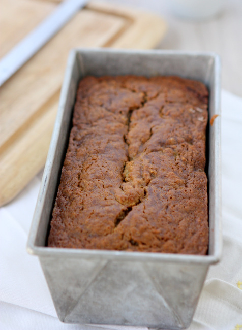 Bourbon Cardamom Banana Bread
