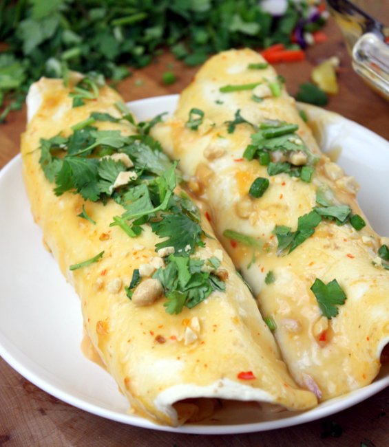 thai enchiladas