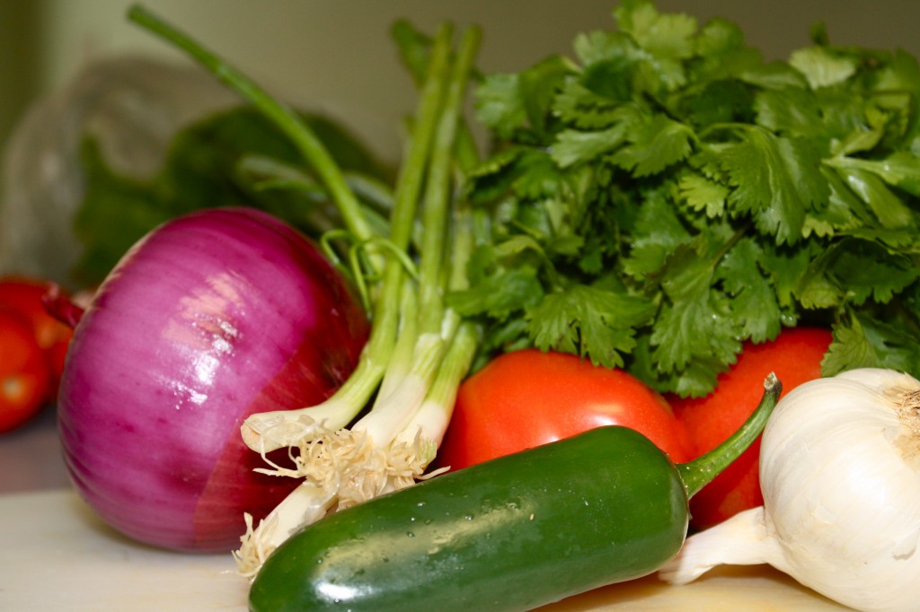 easy tomato salsa | the kitchen paper