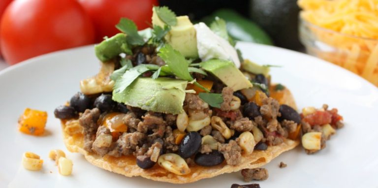 Tex-Mex Skillet Tostadas
