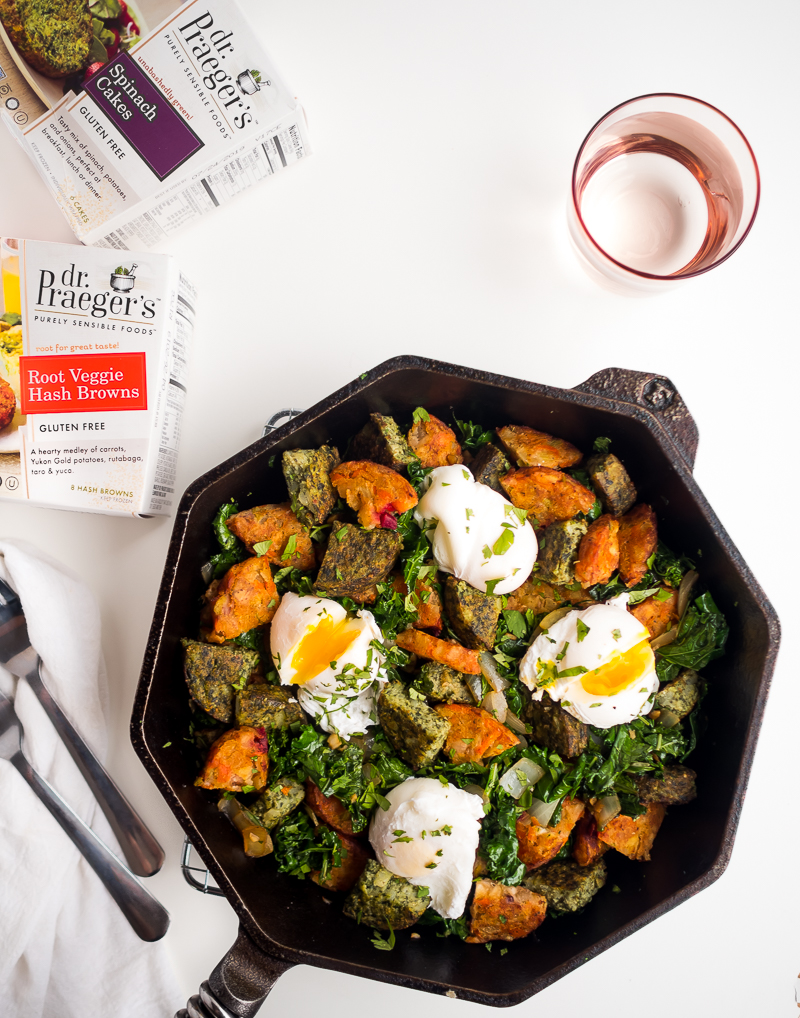 Root Vegetable and Greens Breakfast Hash | The Kitchen Paper