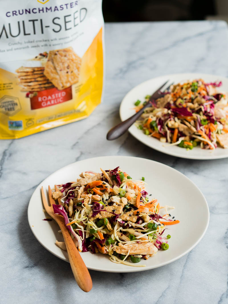 Sesame Chicken Crunch Salad | The Kitchen Paper
