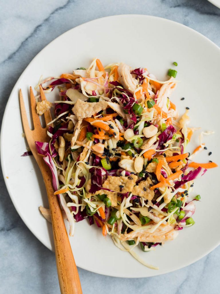 Sesame Chicken Crunch Salad | The Kitchen Paper