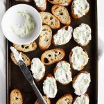 Smoked Salmon Blueberry Crostini | thekitchenpaper.com