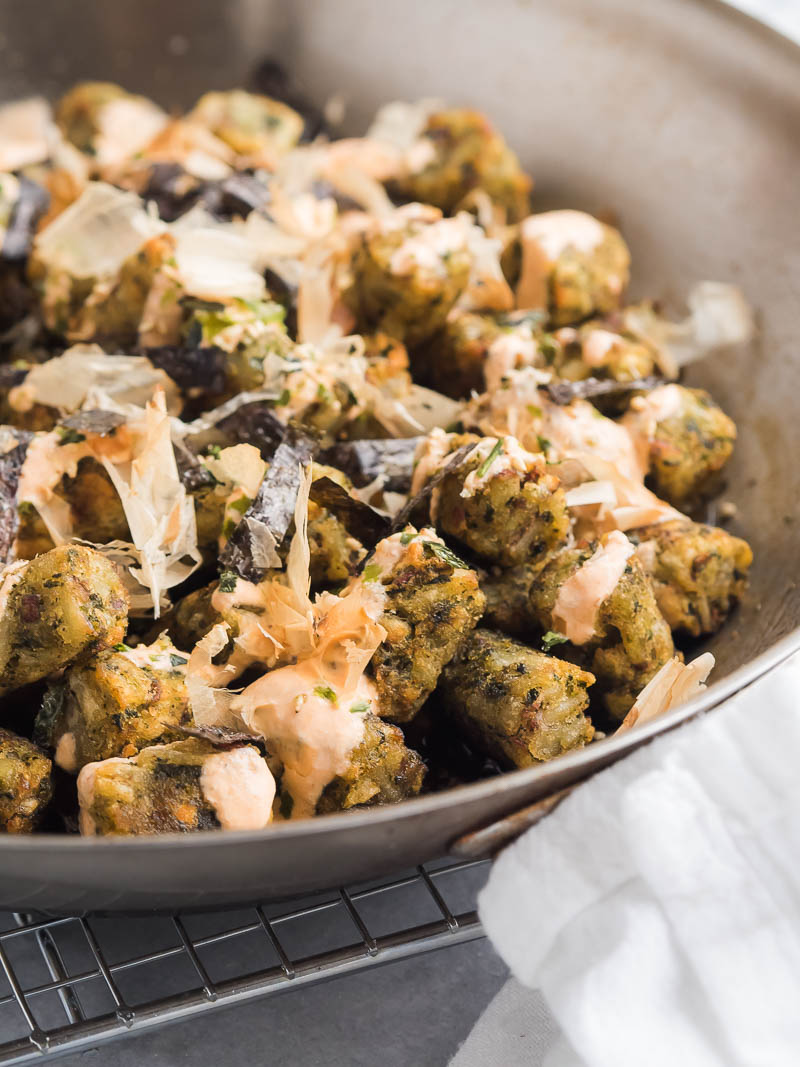 Spicy Asian Veggie Tots | The Kitchen Paper