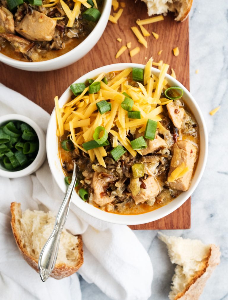 Spicy Chicken and Rice Chowder | The Kitchen Paper