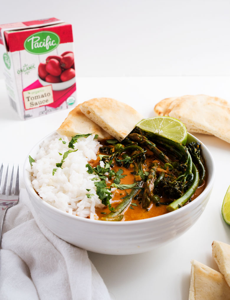 Spring Vegetable Red Curry | the kitchen paper